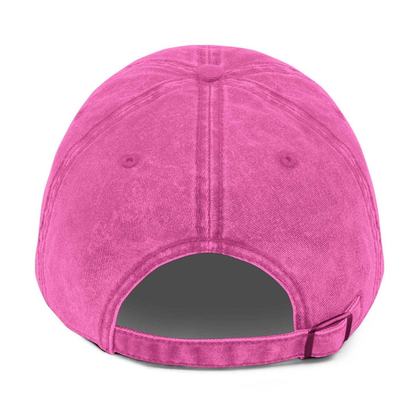 white logo hat.