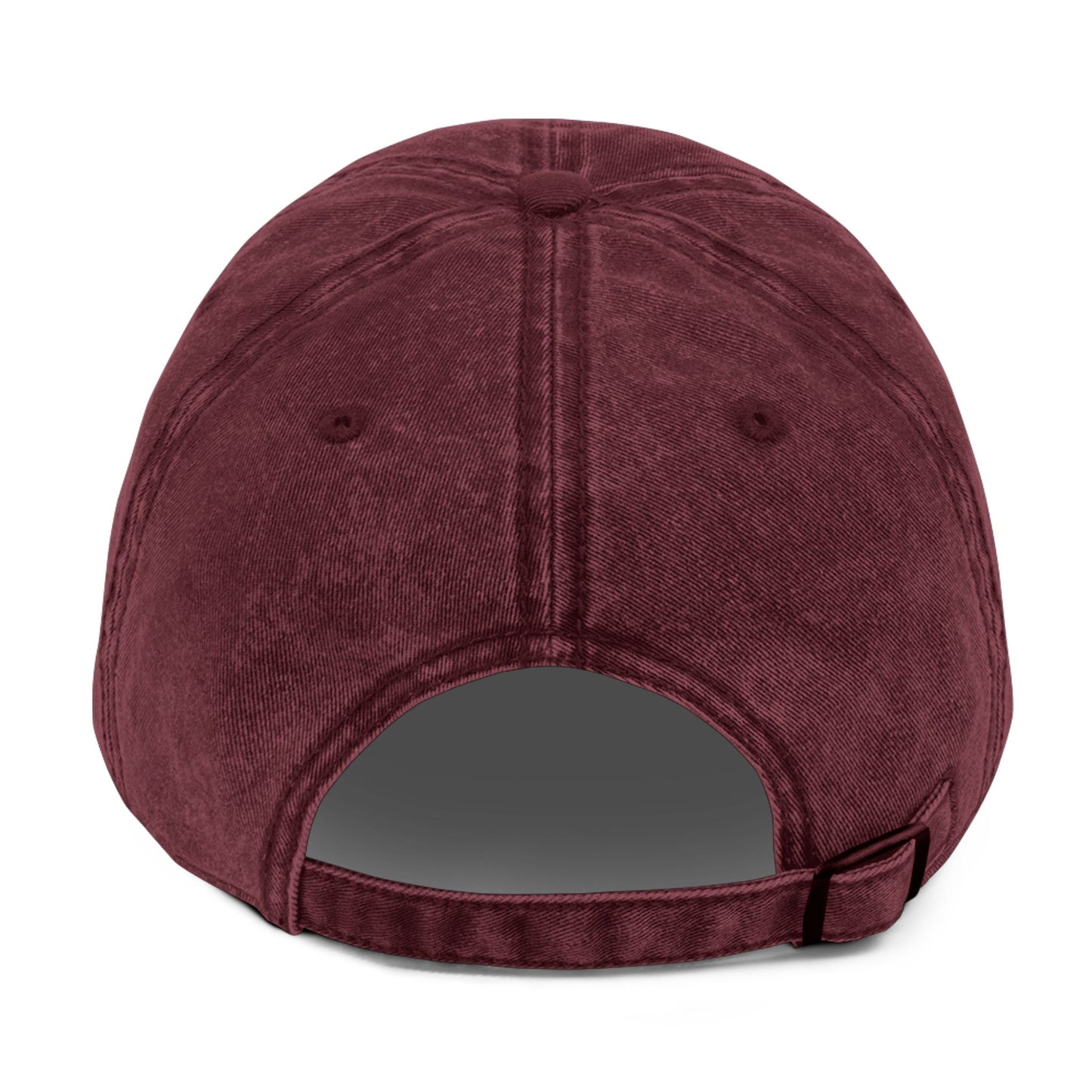 white logo hat.
