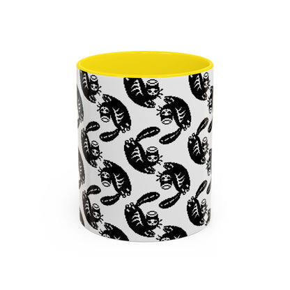 skelly patterned mug.
