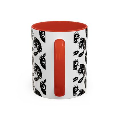 skelly patterned mug.