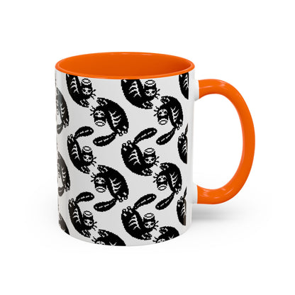 skelly patterned mug.