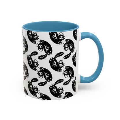 skelly patterned mug.