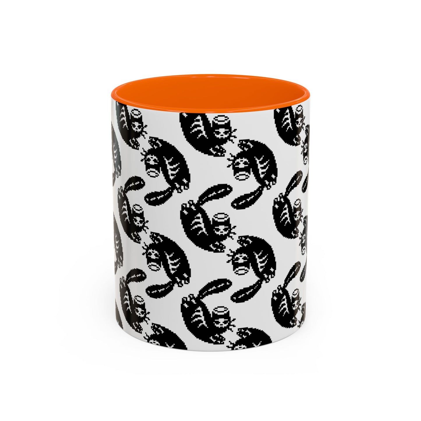 skelly patterned mug.