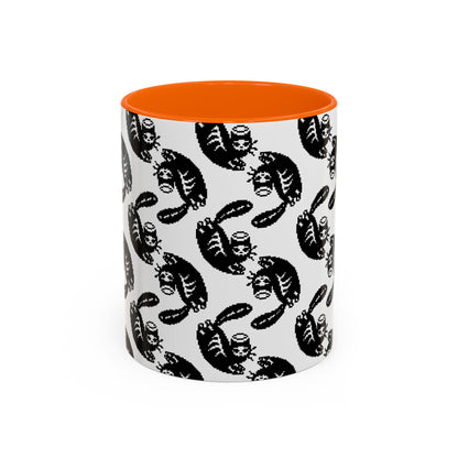skelly patterned mug.