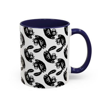 skelly patterned mug.