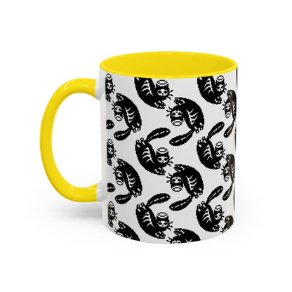 skelly patterned mug.