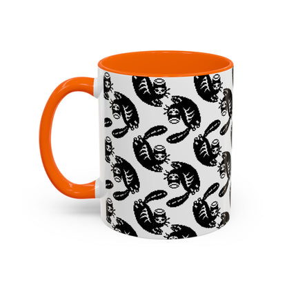 skelly patterned mug.