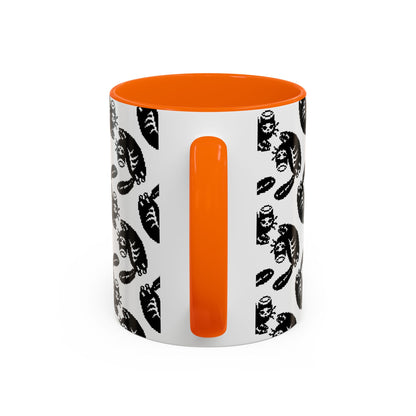 skelly patterned mug.