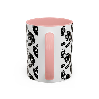 skelly patterned mug.